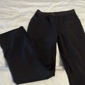 Women’s, black, flare scrub pants